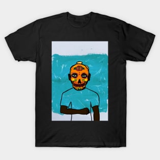 Discover Unique NFT Character with MaleMask and Expressionist Vibes on TeePublic T-Shirt